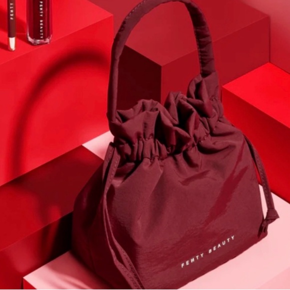 Fenty Beauty Burgundy Cosmetic Bag - Picture 1 of 2